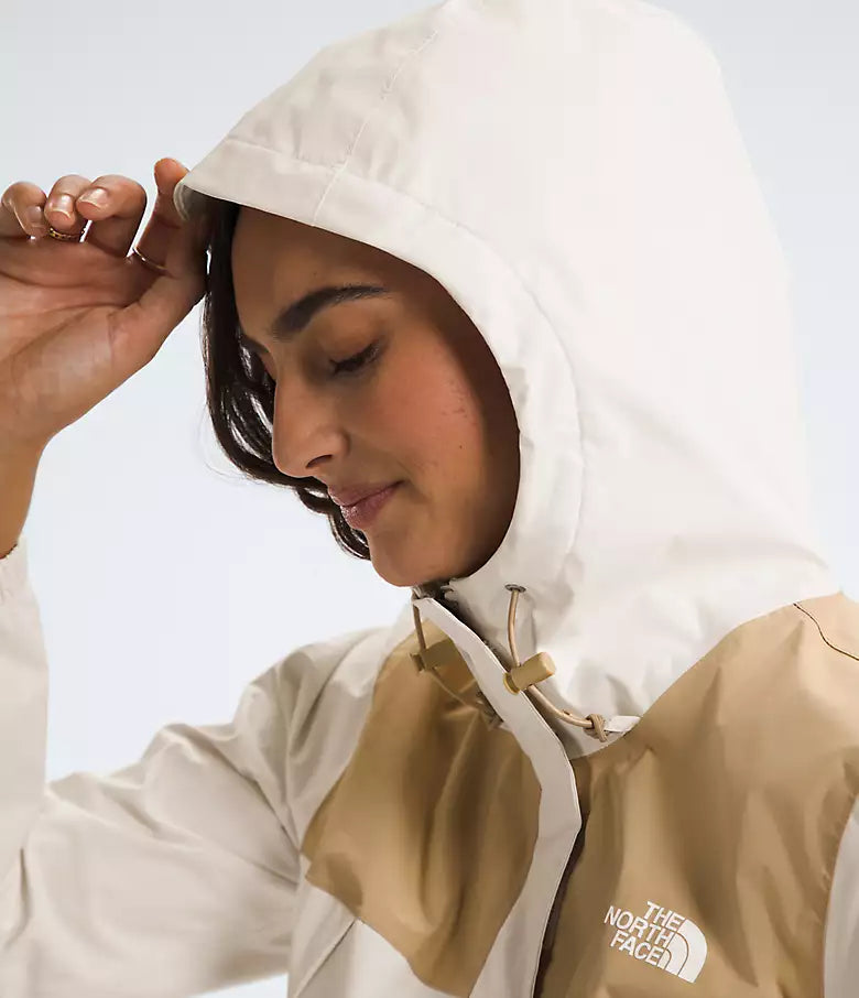 Women’s Antora Jacket - WHITE DUNE / KHAKI STONE