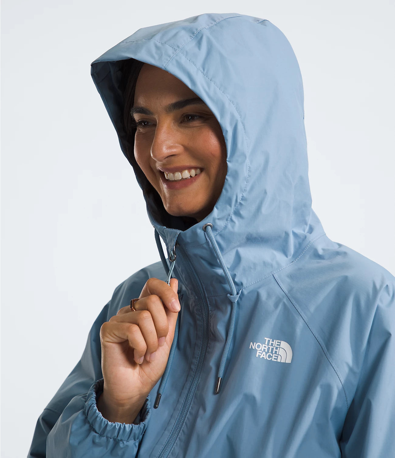 Sweat à capuche de pluie Antora pour femmes - STEEL BLUE