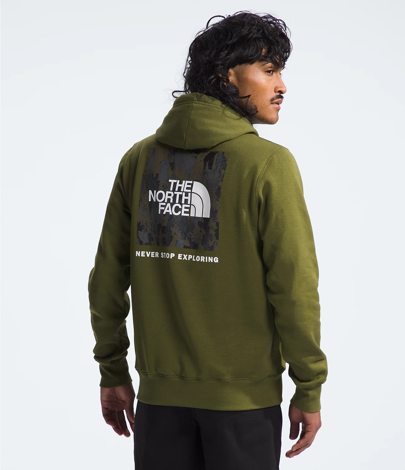 
Men’s Box NSE Pullover Hoodie - FOREST OLIVE
