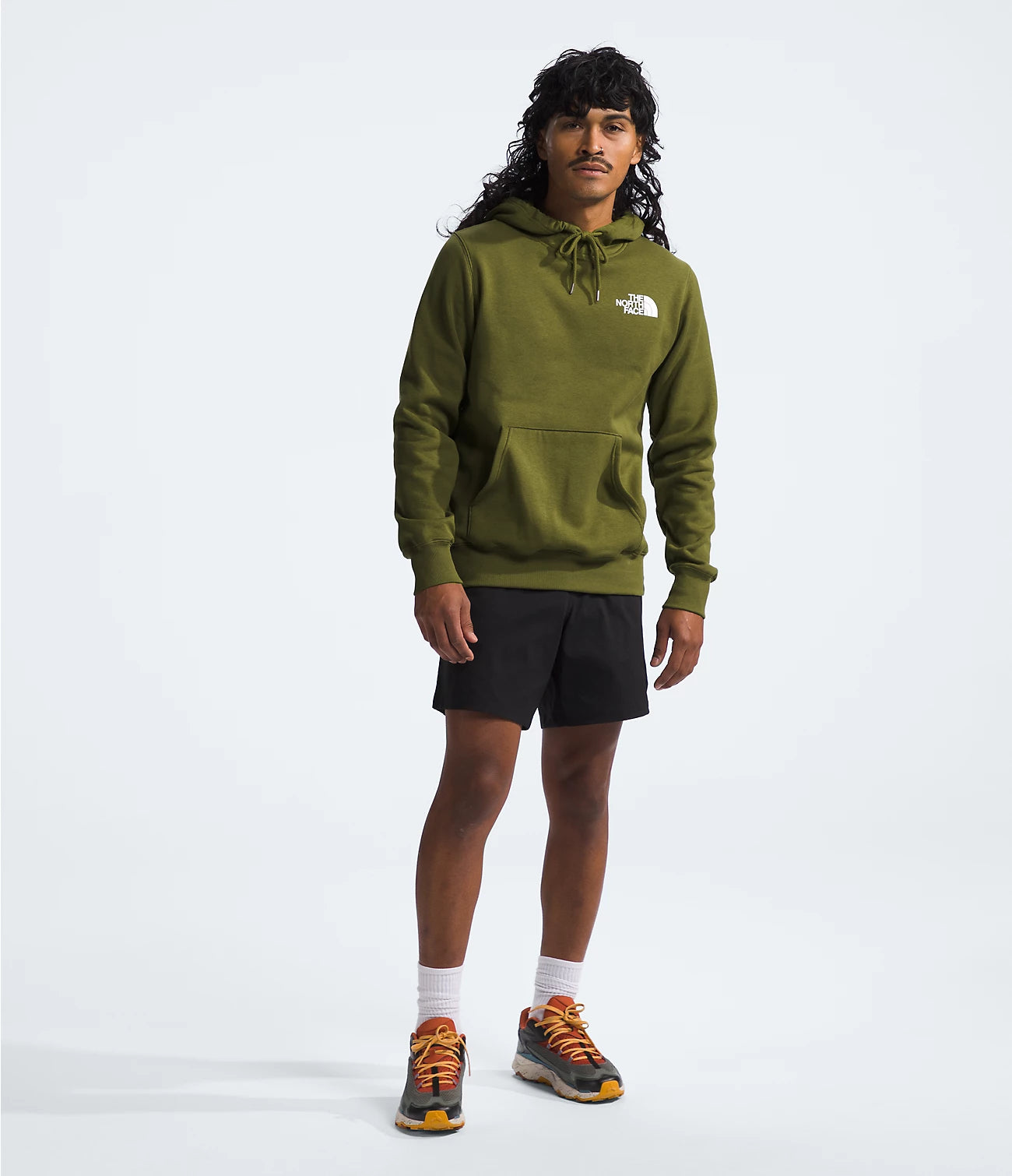 
Men’s Box NSE Pullover Hoodie - FOREST OLIVE
