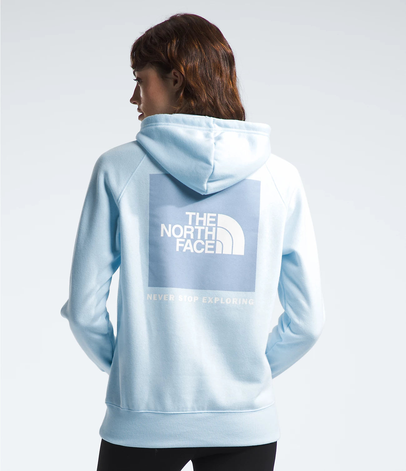 
Women’s Box NSE Pullover Hoodie - BARELY BLUE
