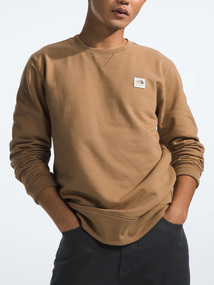 Men’s Heritage Patch Crew - UTILITY BROWN
