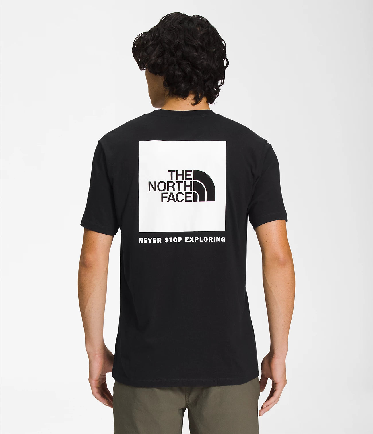 T-shirt à courtes manches Box NSE pour homme - KY41 - TNF BLACK / TNF WHITE