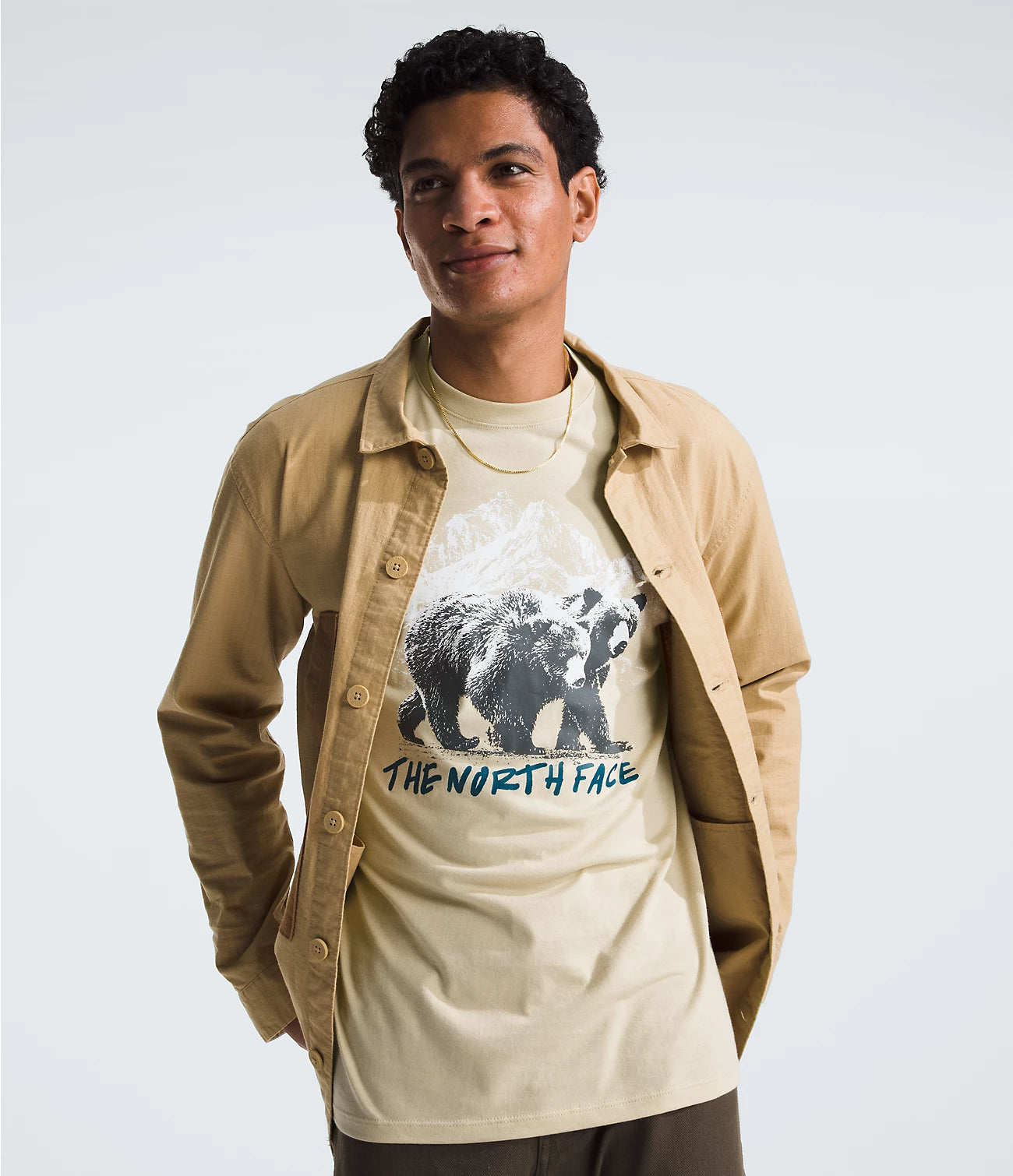 Men’s Short-Sleeve Bears Tee - GRAVEL