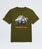 T-shirt Ours À Manches Courtes Pour Hommes - FOREST OLIVE