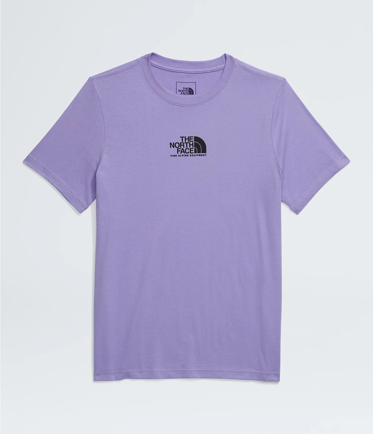 Women’s court-Sleeve Fine de style alpin t-shirt - HIGH PURPLE