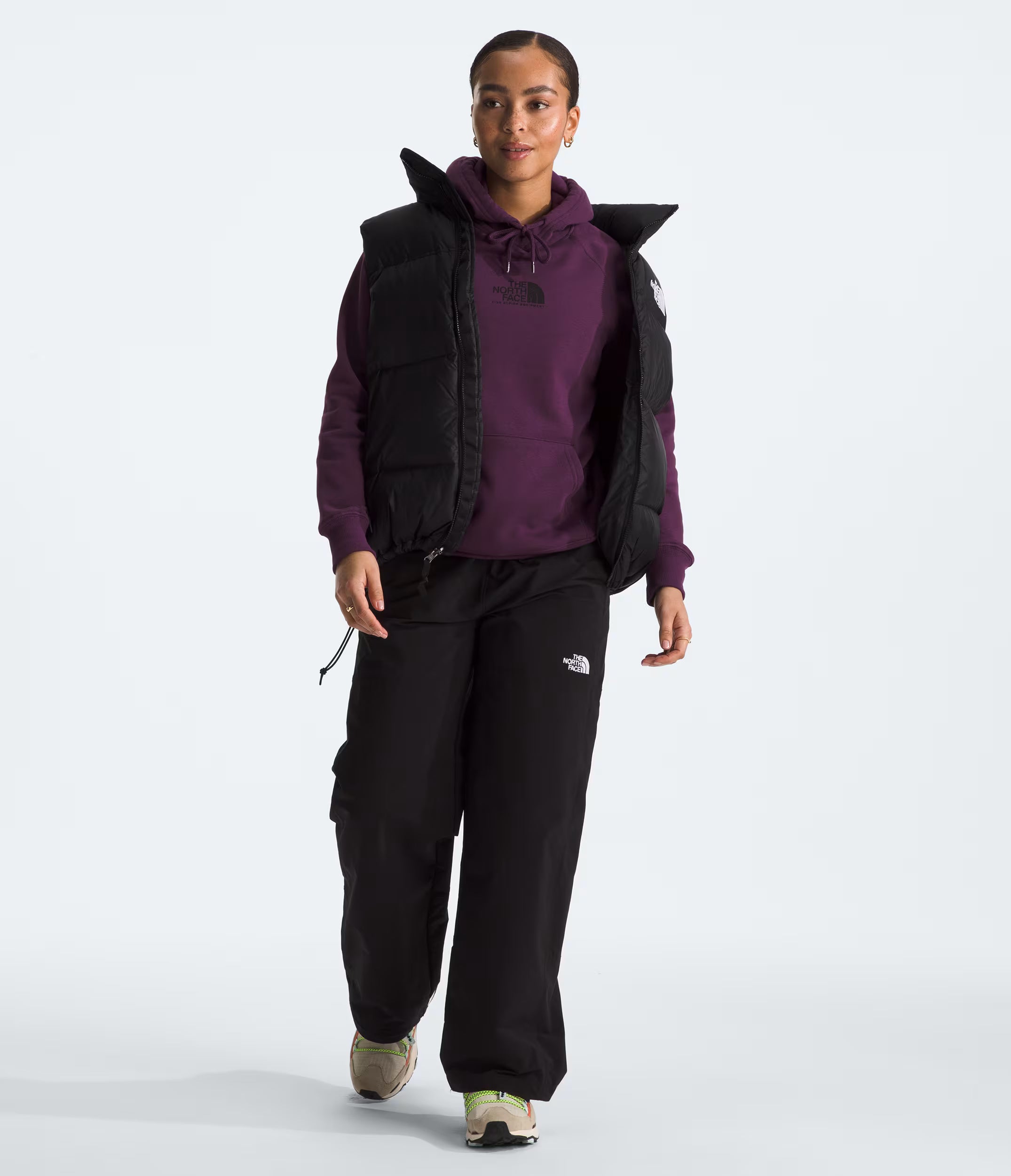 Women’s Fine de style alpin chandail à capuchon