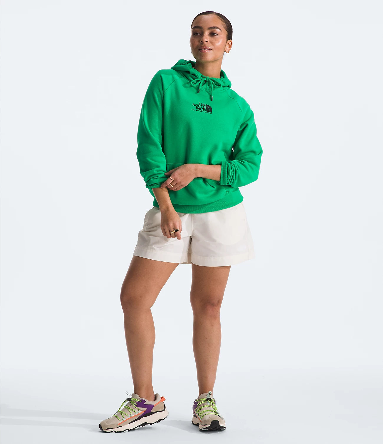 Women’s Fine Alpine Hoodie - OPTIC EMERALD