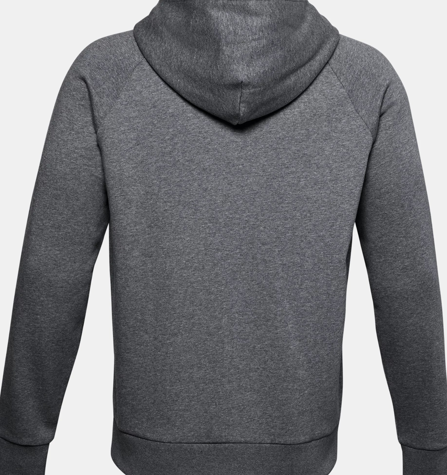Rival Fleece Full Zip Hoodie for men - grey