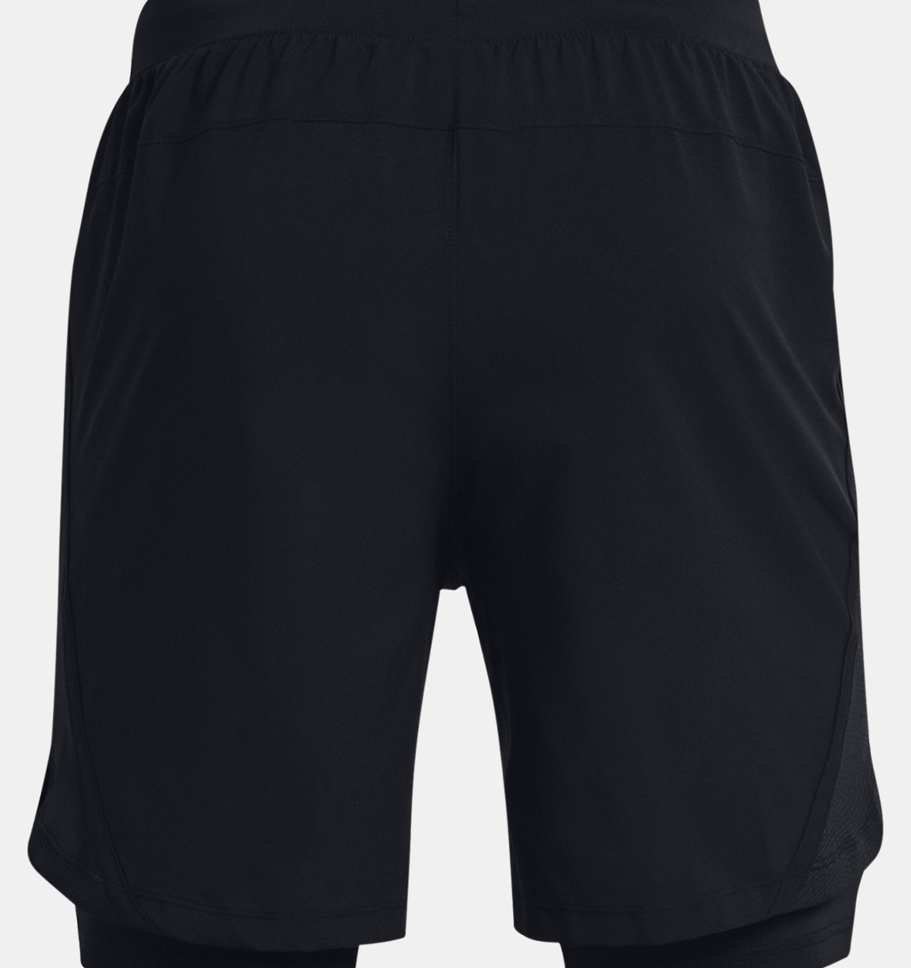 Men's UA Launch Run 2-in-1 Shorts - black