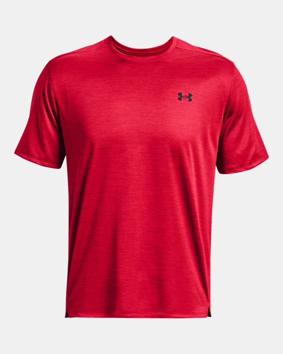 Men's UA Tech™ Vent Short Sleeve - RED-600