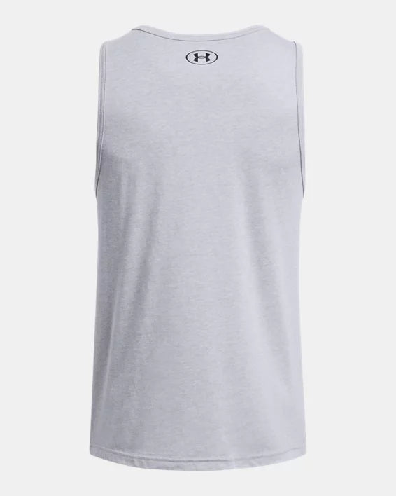 Men's UA Logo Tank - GREY - 035