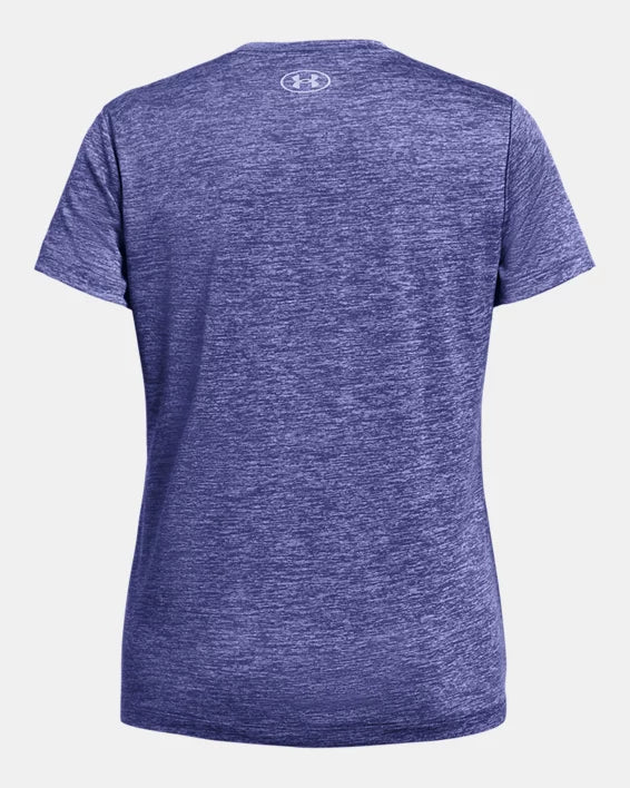 Women's UA Tech™ Twist Short Sleeve  - PURPLE - 561