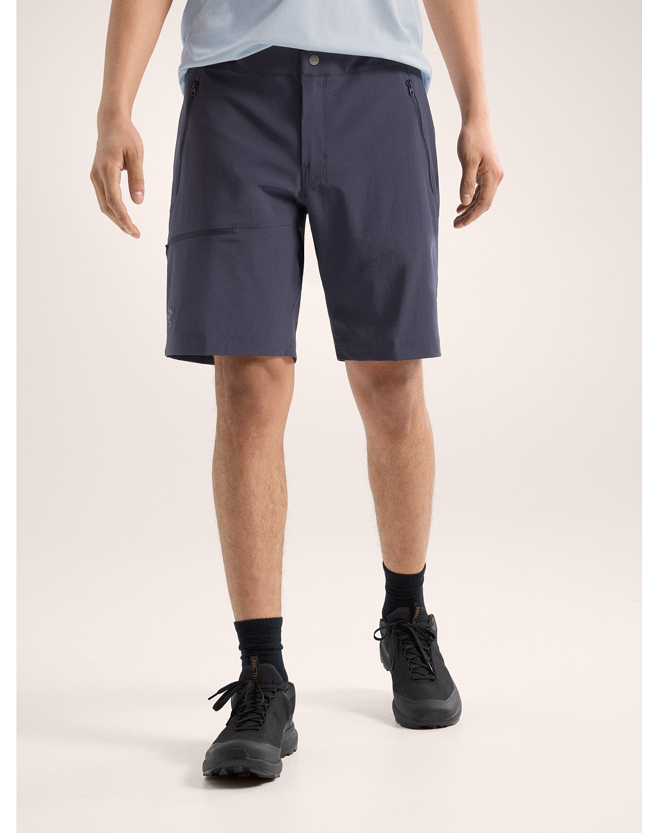 SHORT PEU ÉPAIS GAMMA 9" HOMME - BLACK SAPPHIRE