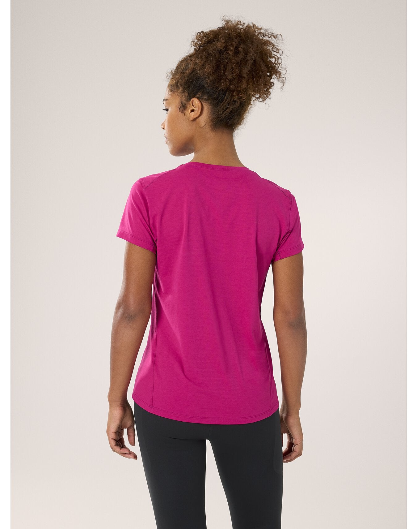 T-SHIRT À COL ROND TAEMA MC FEMME - AMARANTHUS