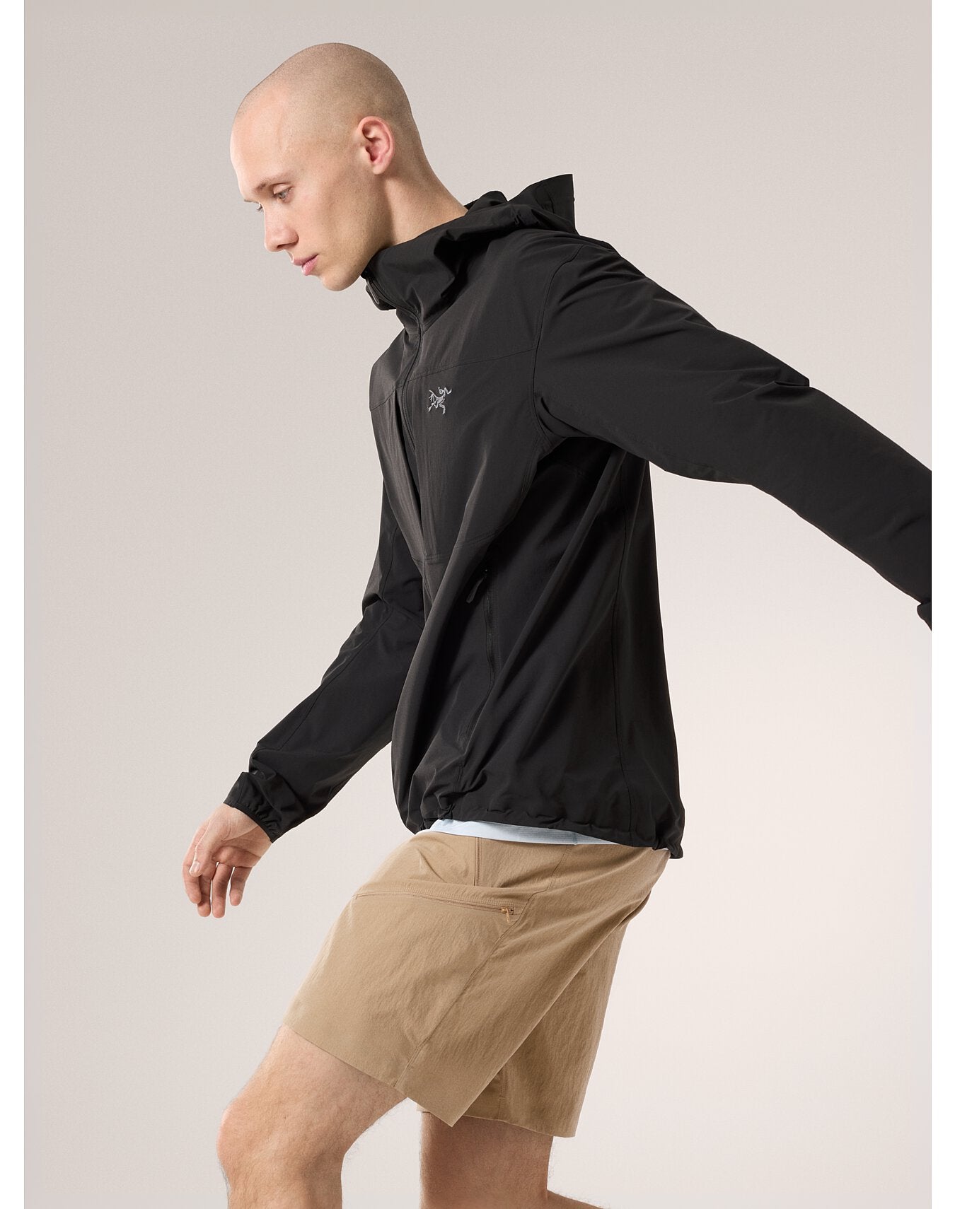 GAMMA LIGHTWEIGHT HOODY MEN'S - BLACK