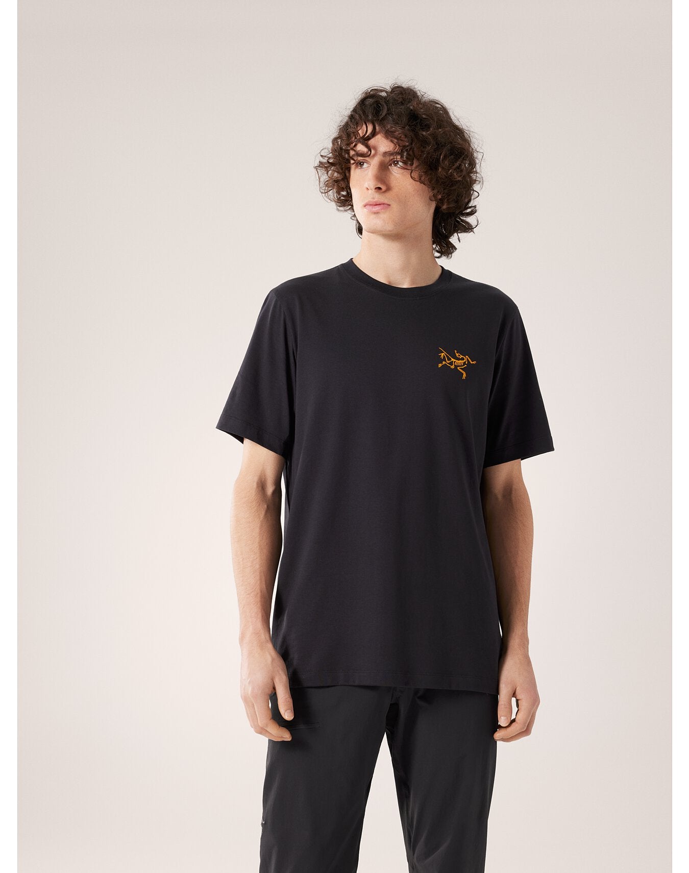 T-shirt Arc’multi Avec Logo Bird Mc Homme - BLACK