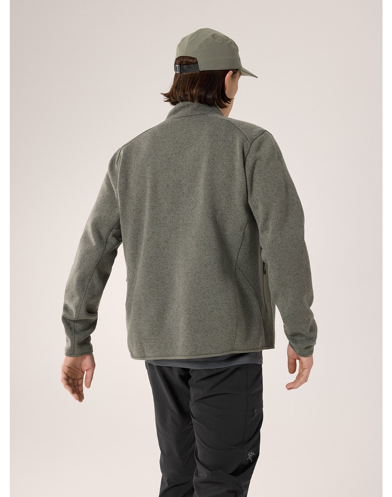 COVERT CARDIGAN HOMME - FORAGE HEATHER