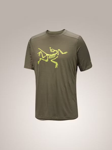 Ionia Merino Wool Logo Shirt SS Men's
