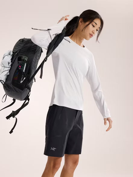 T-shirt à col rond Taema ML Femme