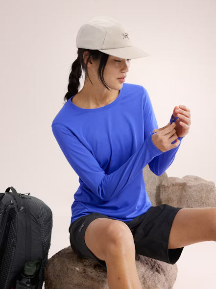 T-shirt à col rond Taema ML Femme