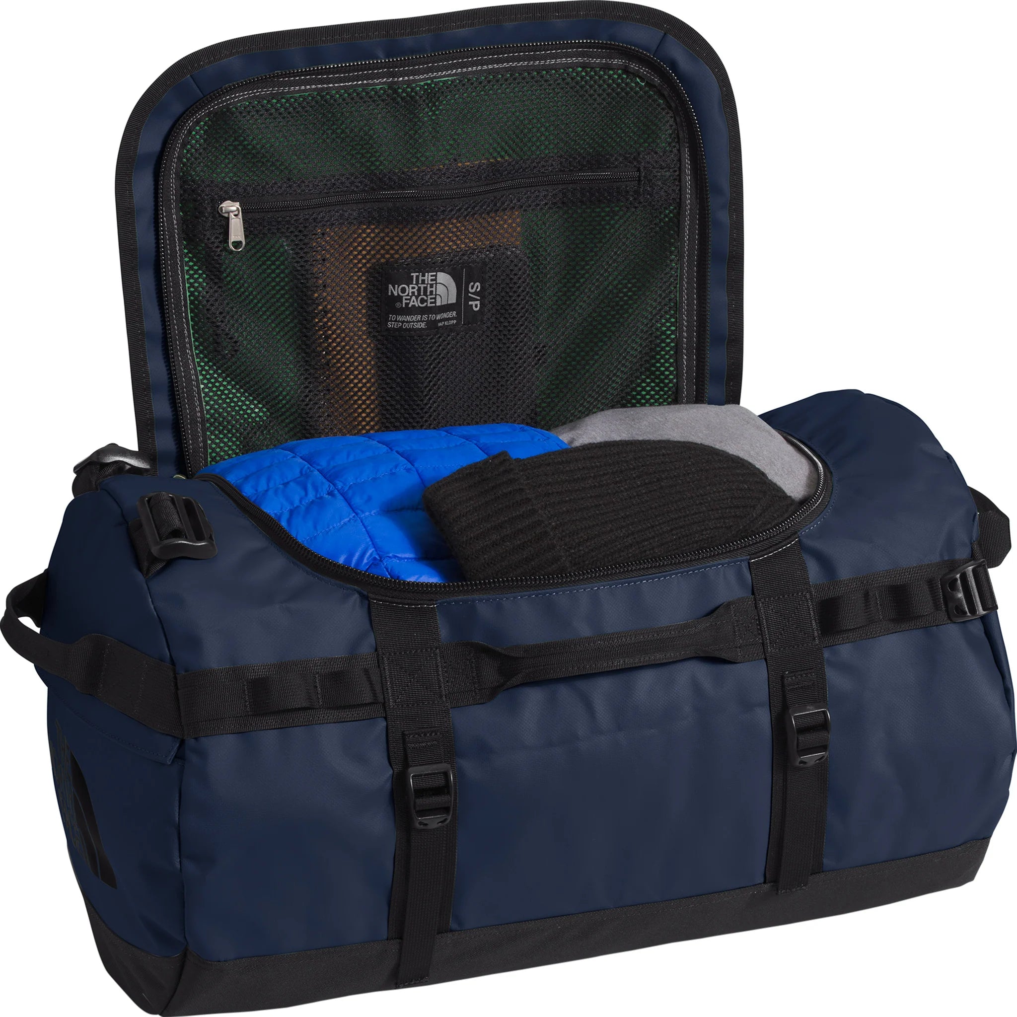 Base Camp Duffel - S - SUMMIT NAVY / TNF BLACK