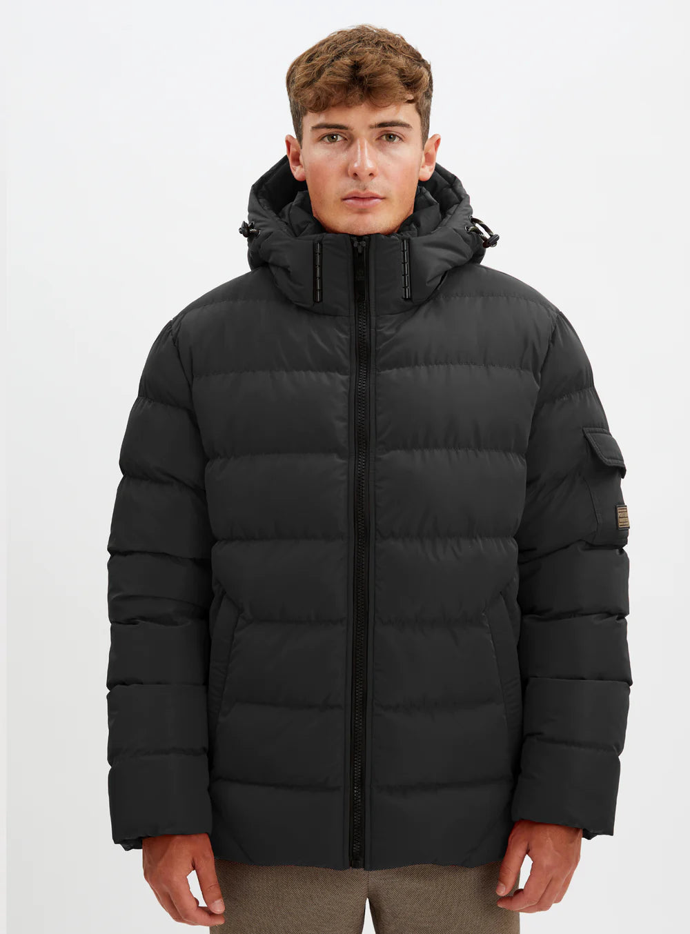  AVALANCHE Quilted Puffer Jacket - Black