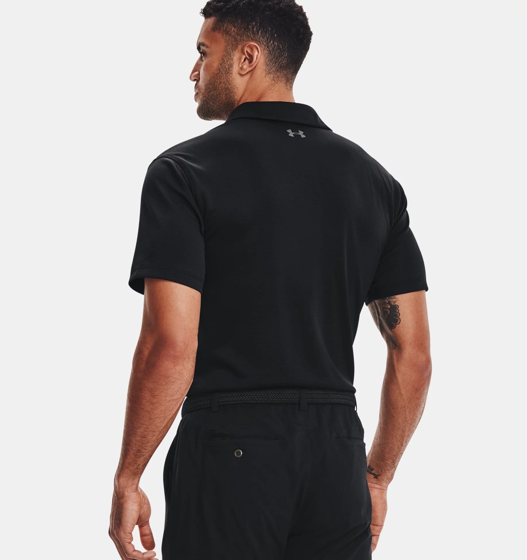 UA Tech - Polo pour hommes - BLACK - 001