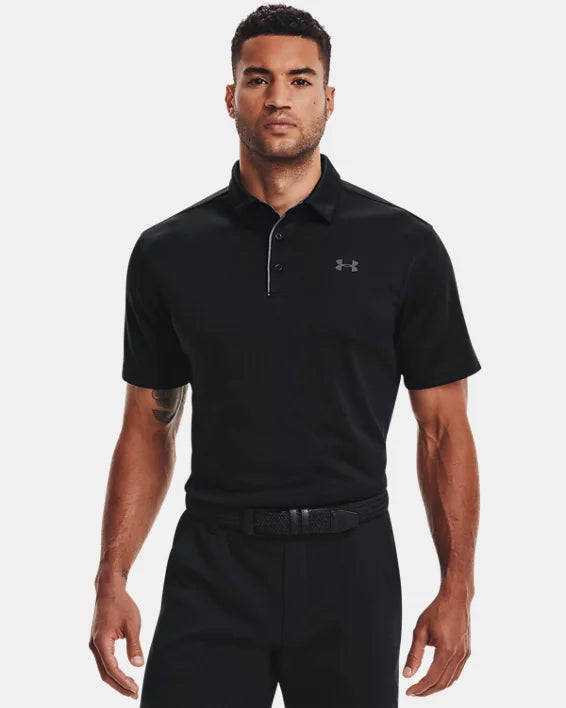 UA Tech - Polo pour hommes - BLACK - 001