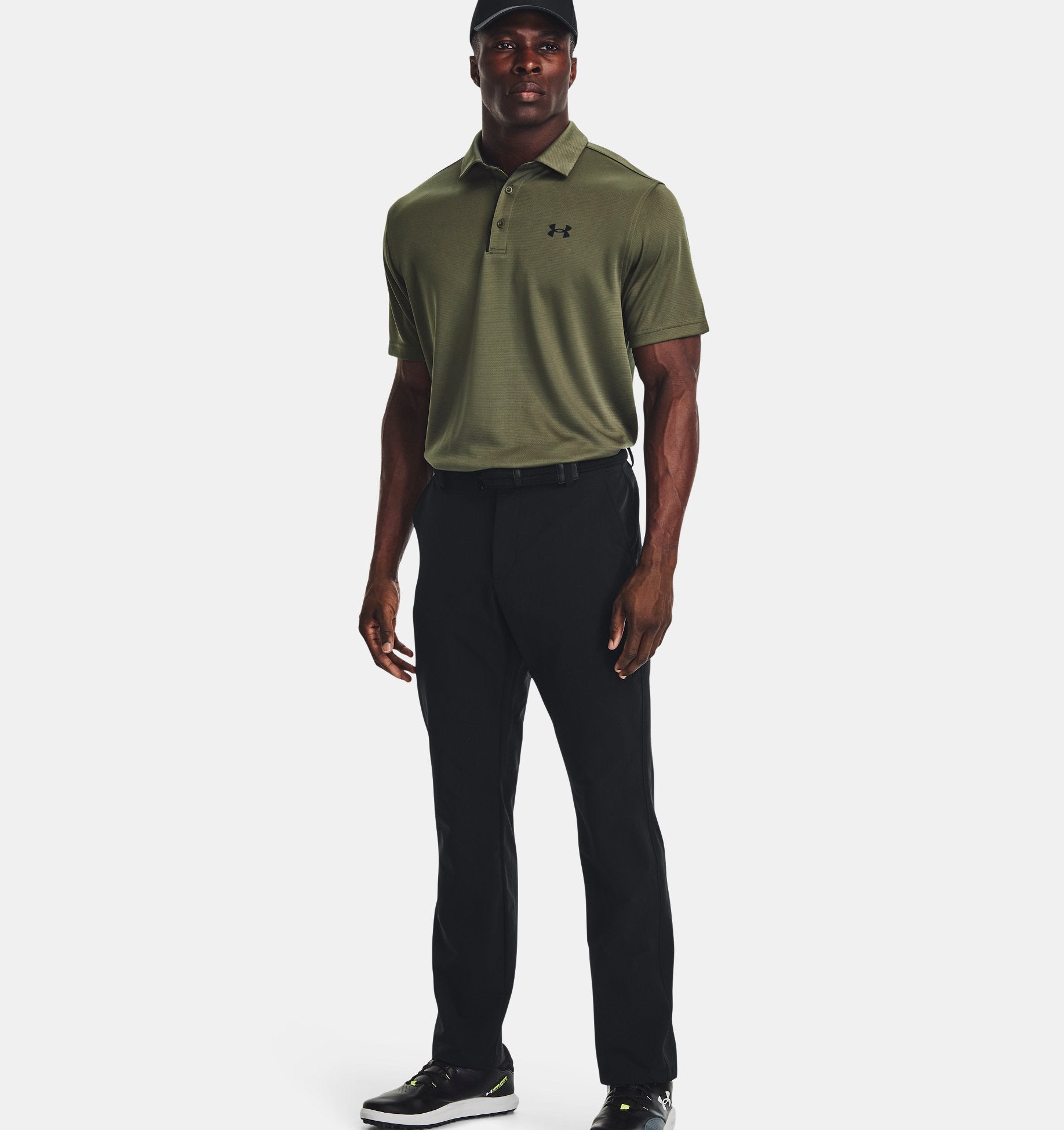 UA Tech - Polo Pour Hommes - GREEN -390