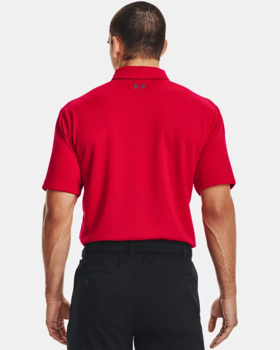 UA Tech - Polo Pour Hommes - RED -600