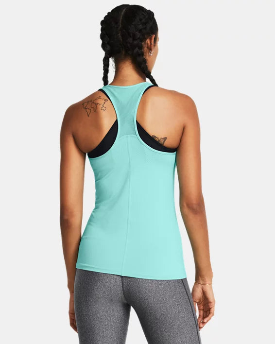 HeatGear Armour – Débardeur à dos nageur pour femmes - GREEN - 482