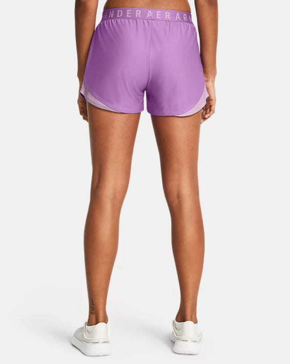 Women's UA Play Up 3.0 Shorts - PURPLE - 560