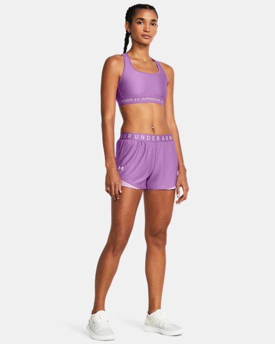 Women's UA Play Up 3.0 Shorts - PURPLE - 560