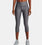 Women's HeatGear® No-Slip Waistband Capris - grey