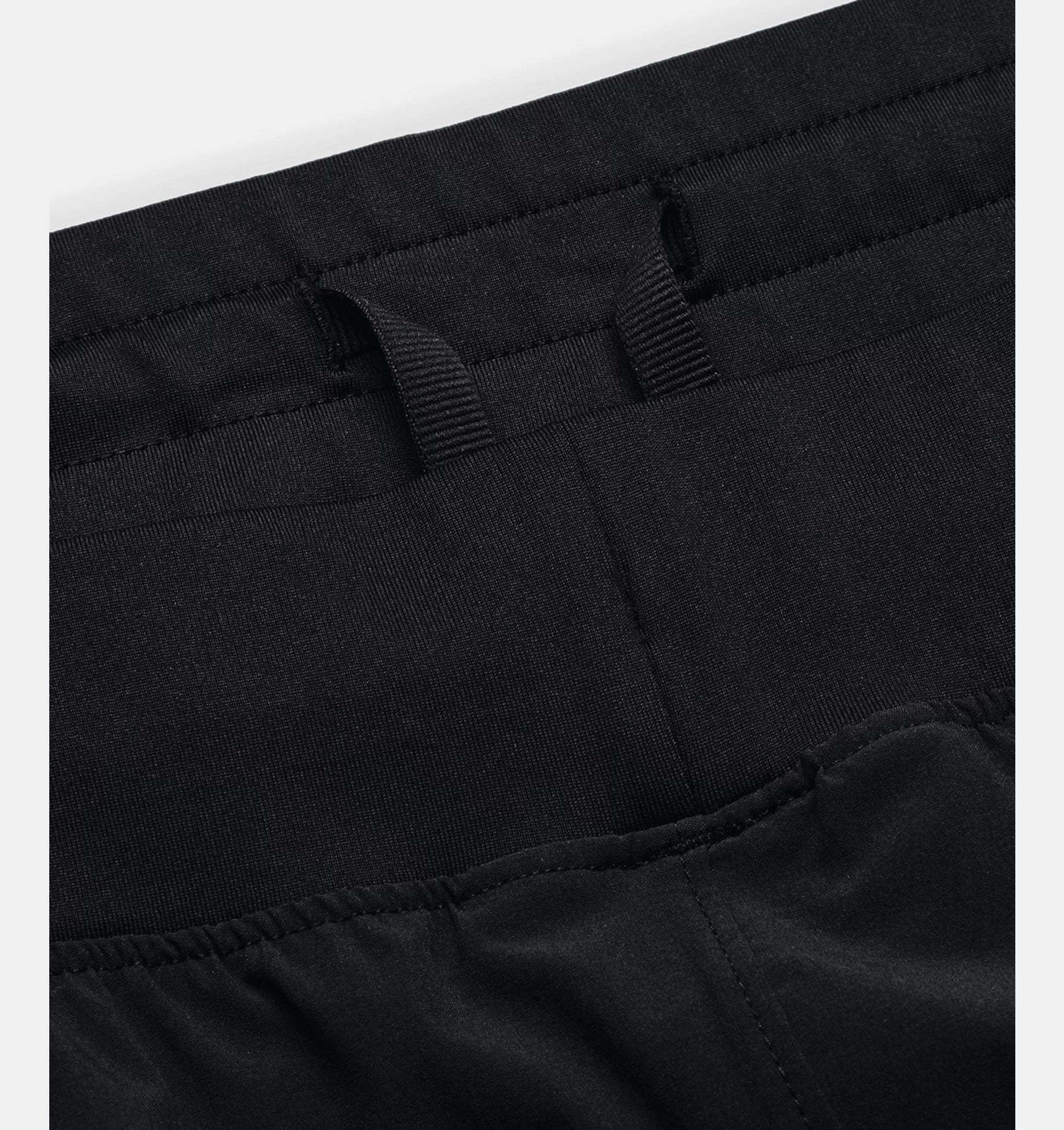 Pantalon tissé extensible UA pour hommes - black