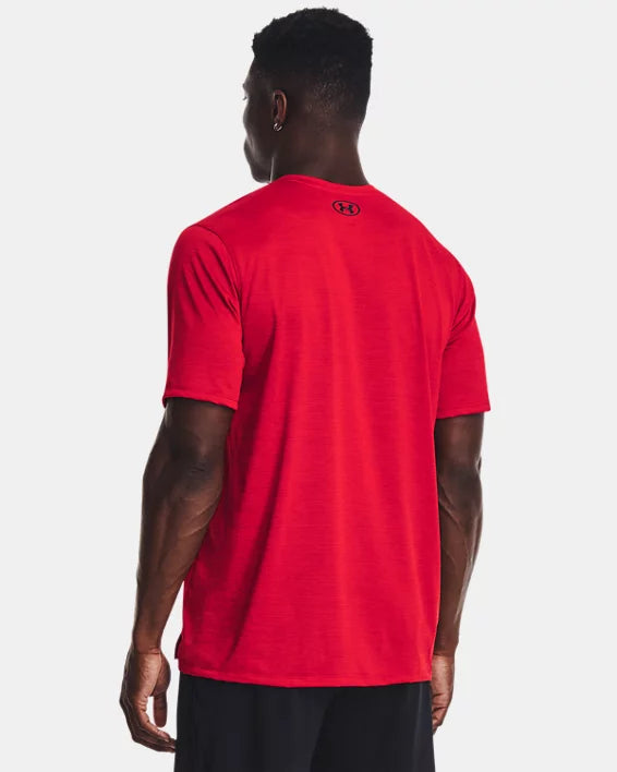 Men's UA Tech™ Vent Short Sleeve - RED-600