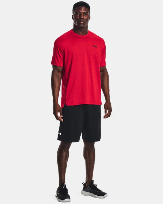 Men's UA Tech™ Vent Short Sleeve - RED-600