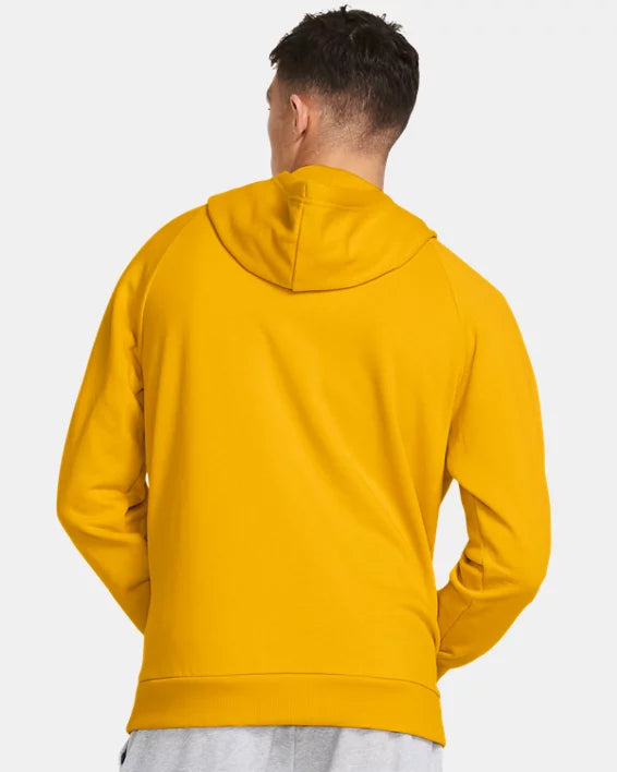 Chandail à Capuchon en Molleton UA Rival Pour Hommes - YELLOW-750