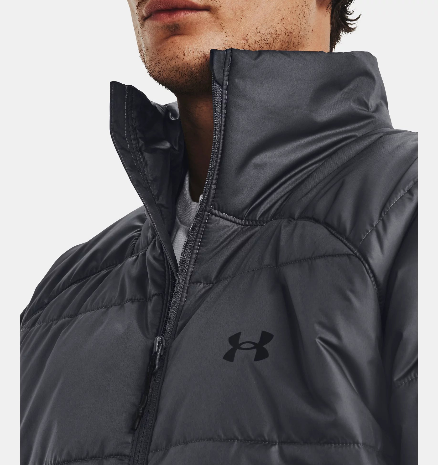 Men's UA Storm Insulated Jacket - Grey-012