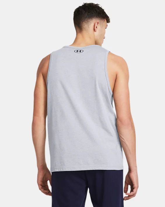 Men's UA Logo Tank - GREY - 035