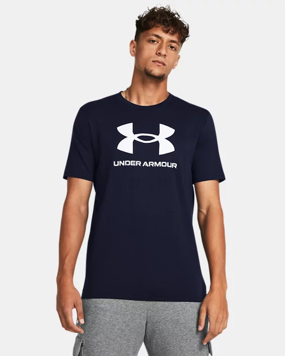 Men's UA Logo Short Sleeve - BLUE-408