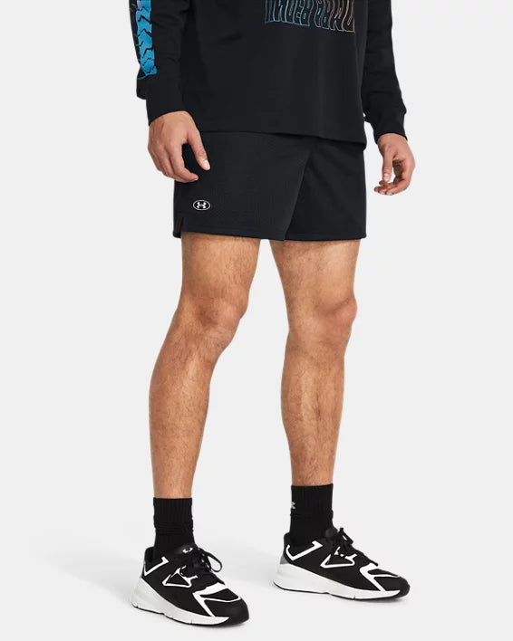 Men's UA Icon Mesh Shorts - BLACK - 001