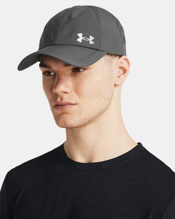 Men's UA Launch Adjustable Cap - GREY-025