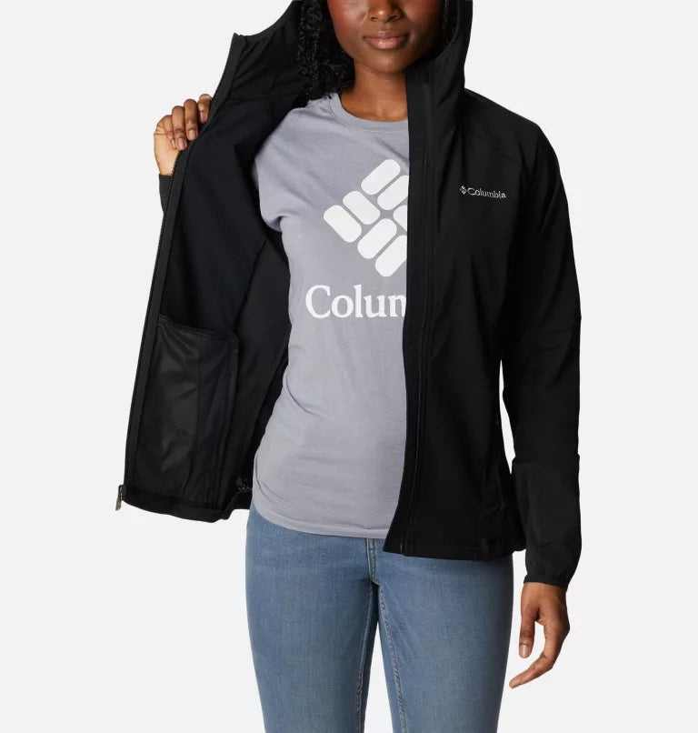 Women's Sweet As™ Softshell Hooded Jacket - BLACK