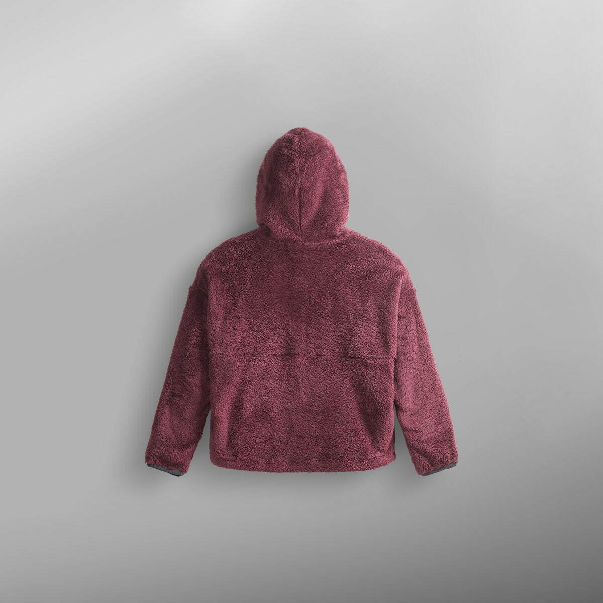 Darie 1/4 Fleece Hoodie - Tawny Port