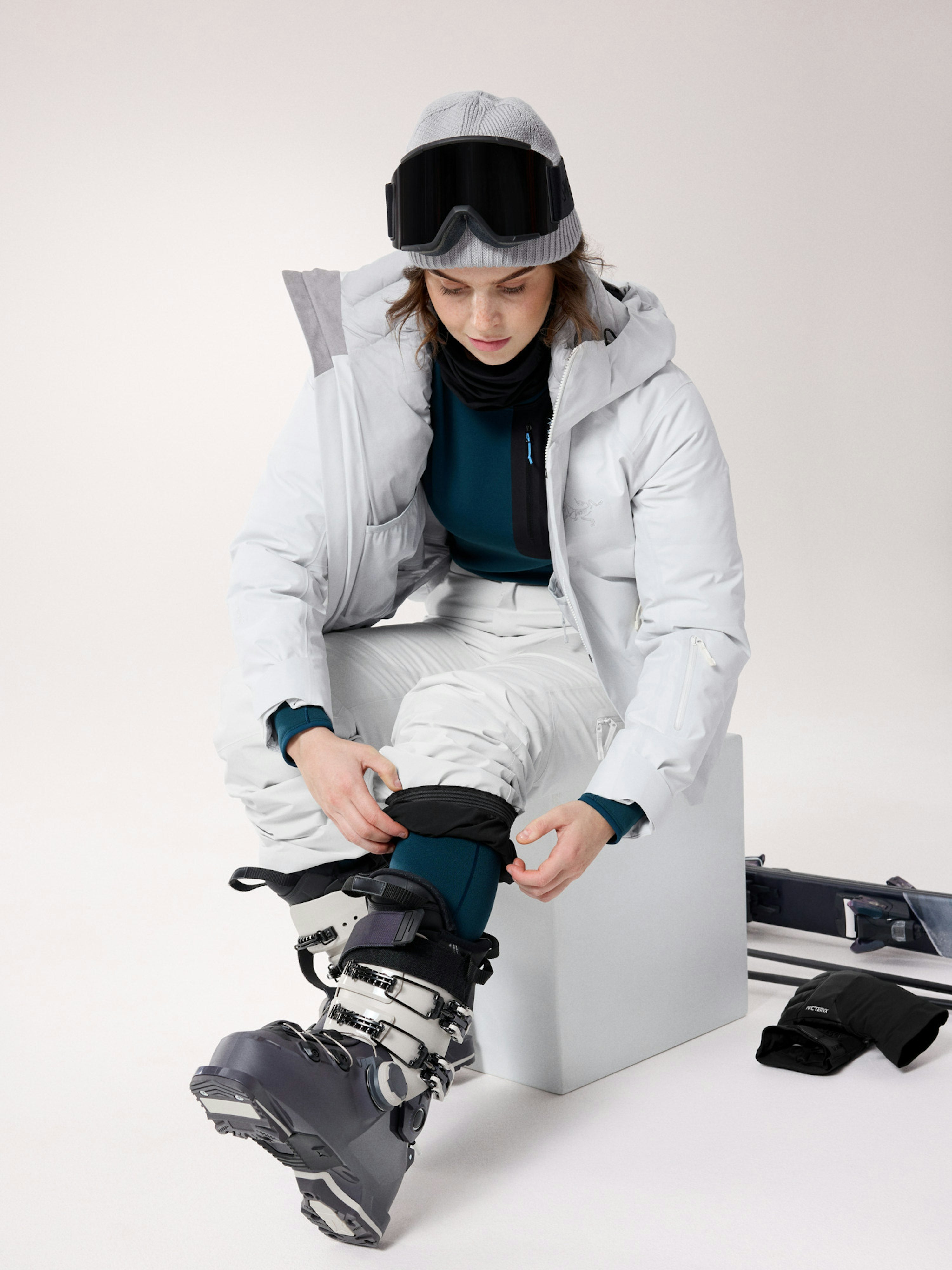 Première couche à col rond Kyanite Femme