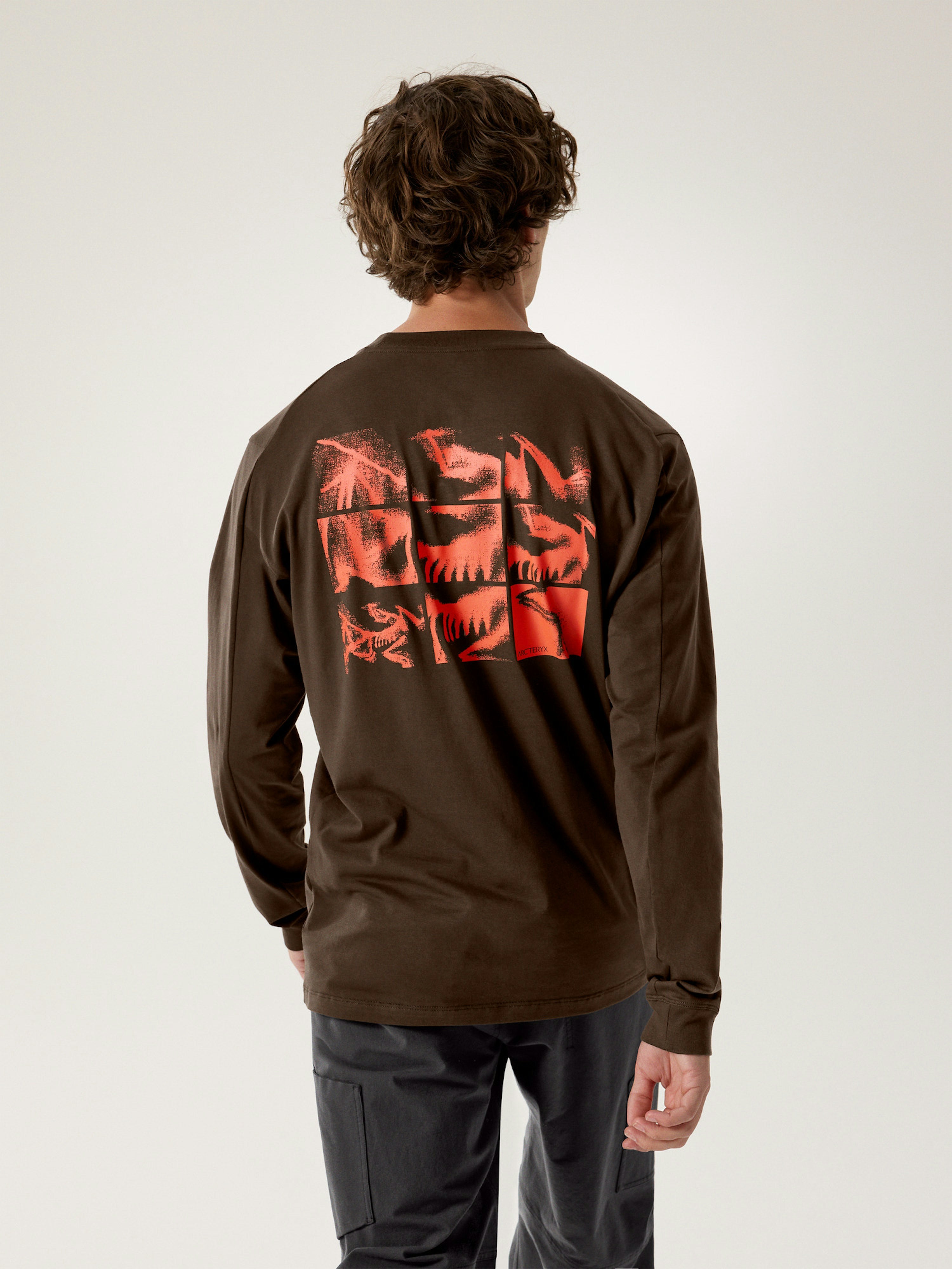 Kragg SL Cotton Bird Tile Shirt LS Men's