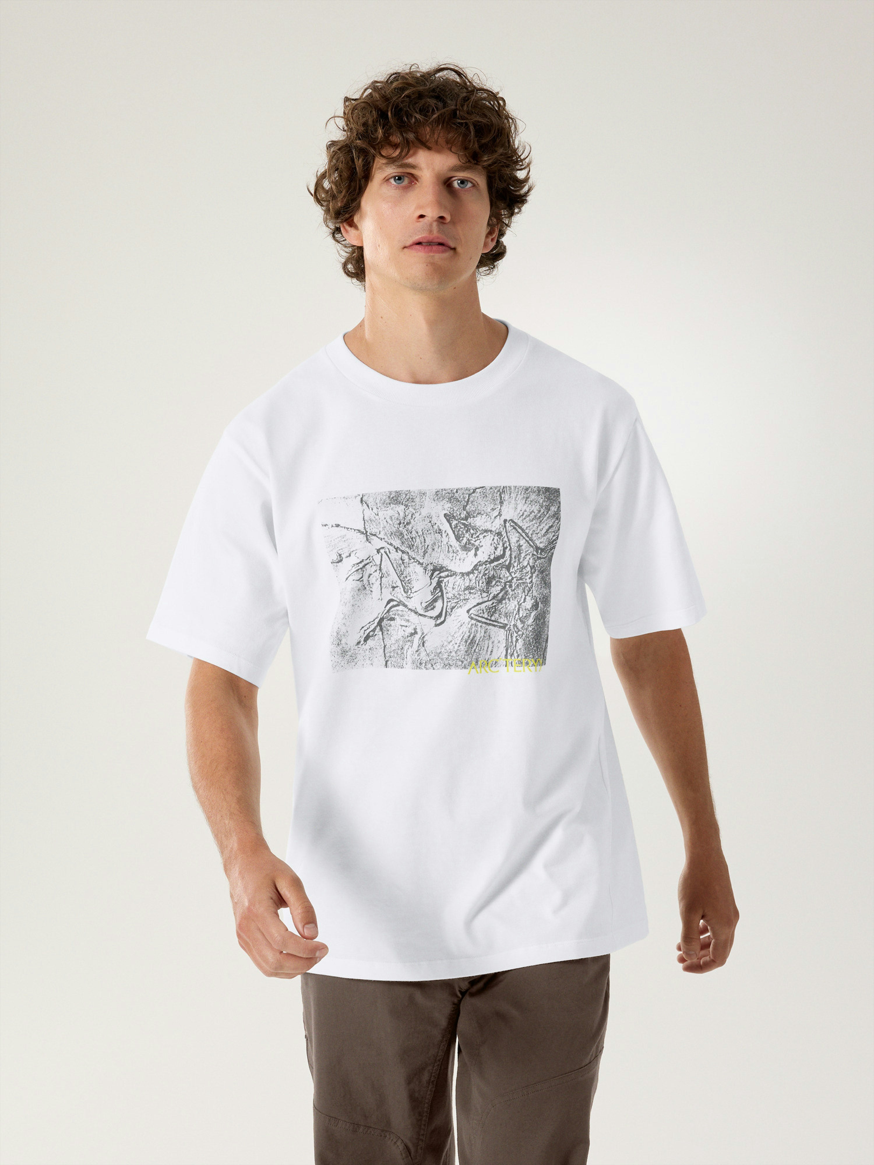 Kragg Cotton Lithographica Shirt SS Men's