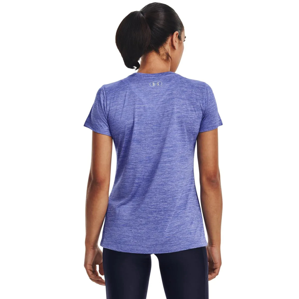 T-shirt UA Tech Twist pour femme - blue